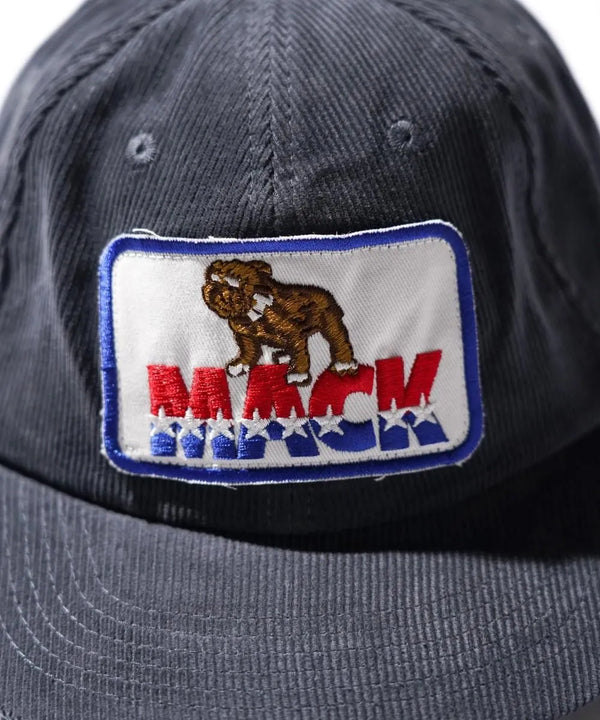 MACK TRUCKS - CORDUROY FLAT VISOR CAP - CHARCOAL