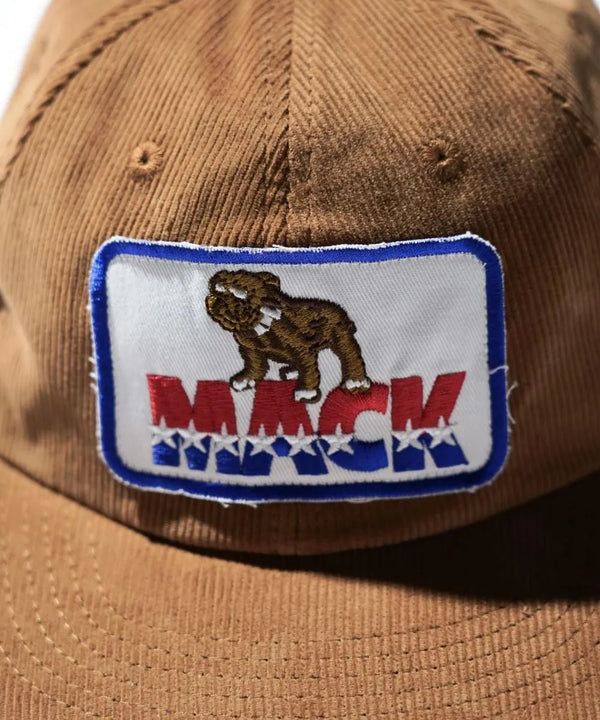 MACK TRUCKS - CORDUROY FLAT VISOR CAP - BROWN