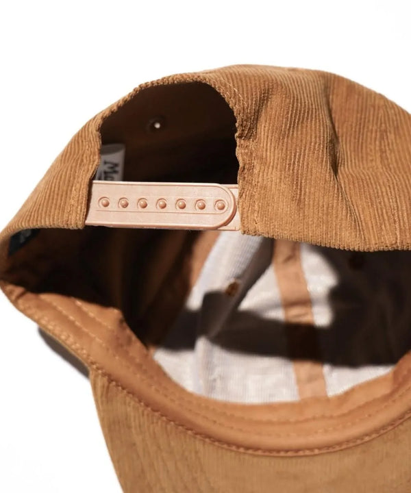 MACK TRUCKS - CORDUROY FLAT VISOR CAP - BROWN
