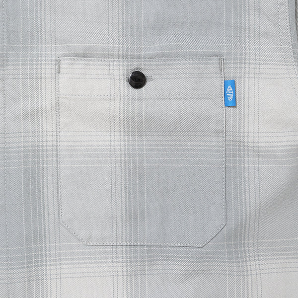 CHALLENGER - L/S SHADOW CHECK SHIRT - GRAY