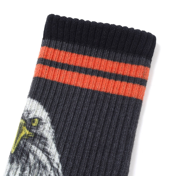 CHALLENGER - EAGLE SOCKS - BLACK