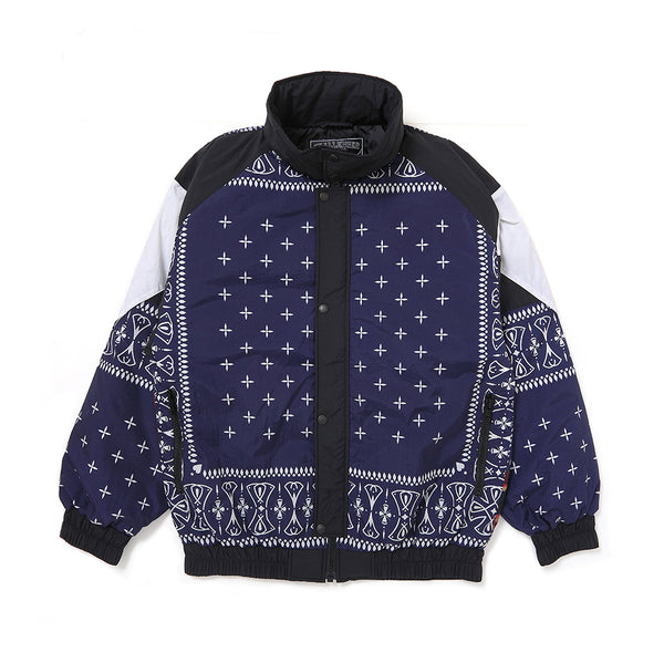 CHALLENGER - BANDANA 80's JACKET - NAVY