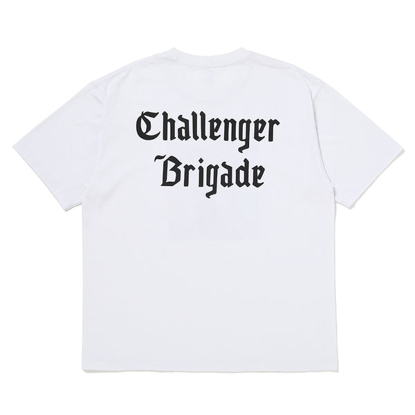 CHALLENGER - TULIP TEE - WHITE