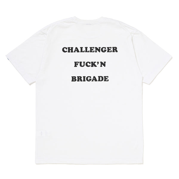 CHALLENGER - 80'S TEE - WHITE