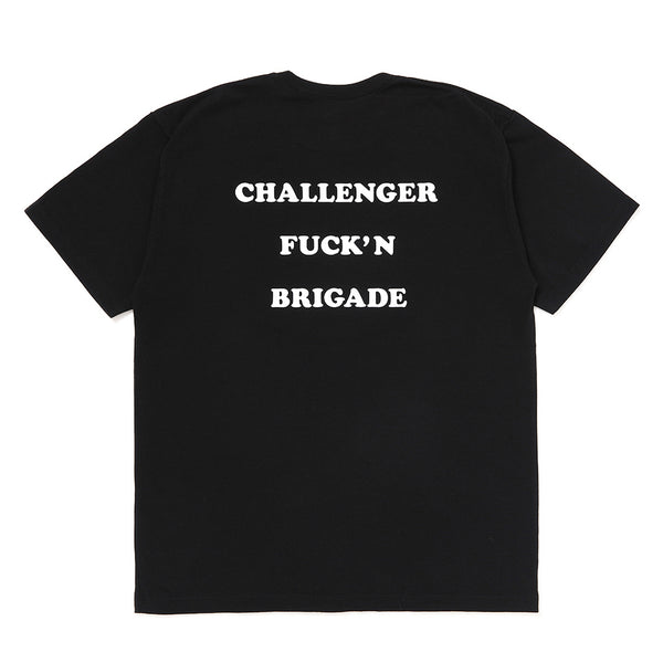 CHALLENGER - 80'S TEE - BLACK