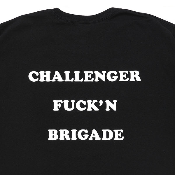 CHALLENGER - 80'S TEE - BLACK