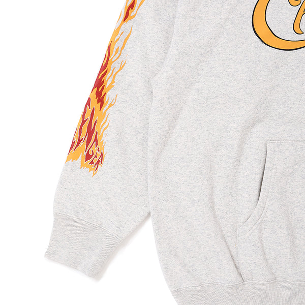 CHALLENGER - SNAKING LOGO HOODIE - GRAY