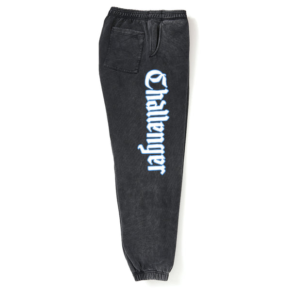 CHALLENGER - CLASSIC LOGO SWEAT PANTS - BLACK