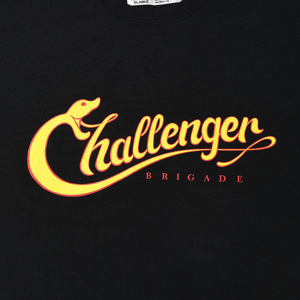CHALLENGER - SNAKING TEE - BLACK