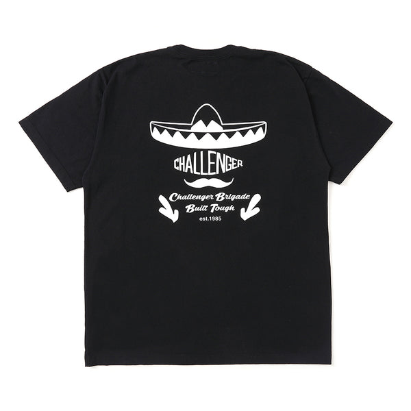 CHALLENGER - SAMBPERO TEE - BLACK