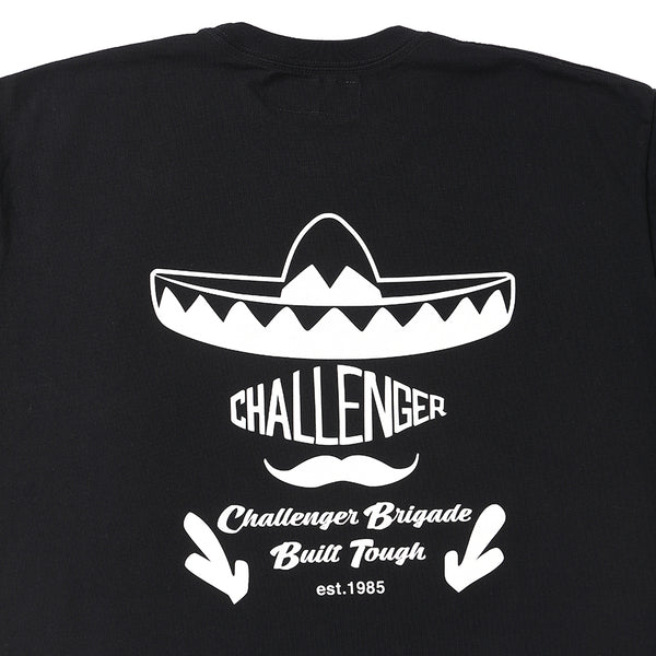CHALLENGER - SAMBPERO TEE - BLACK