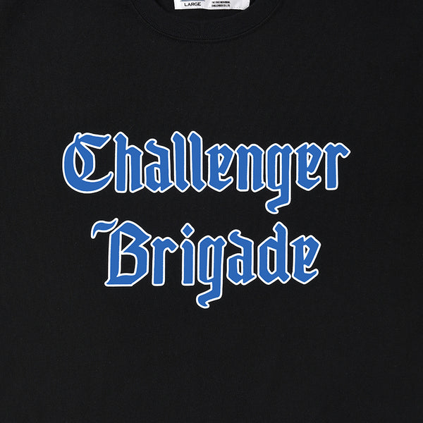 CHALLENGER - CLASSIC LOGO TEE - BLACK