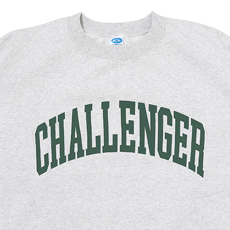 CHALLENGER - COLLEGE C/N SWEAT - GRAY