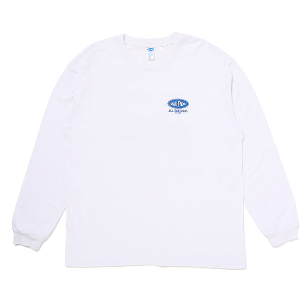 CHALLENGER - L/S SUNSET DRIVE TEE - WHITE