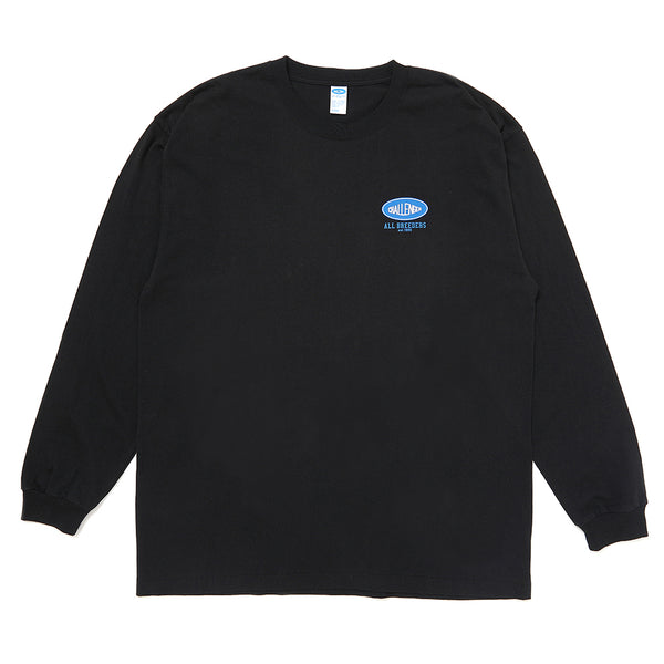 CHALLENGER - L/S SUNSET DRIVE TEE - BLACK