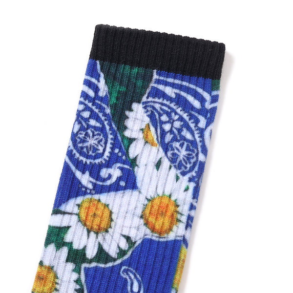 CHALLENGER - DAISY SOCKS - BLUE