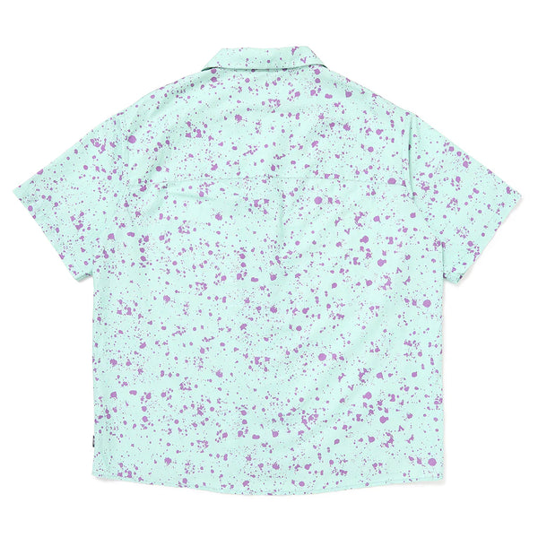 CHALLENGER - S/S SPLATTER SHIRT- MINT