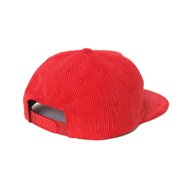 CHALLENGER - CORDUROY CAP - RED