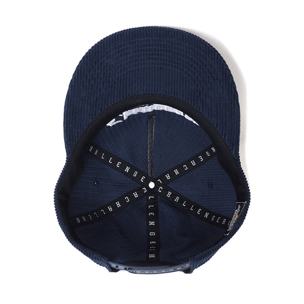 CHALLENGER - CORDUROY CAP - NAVY