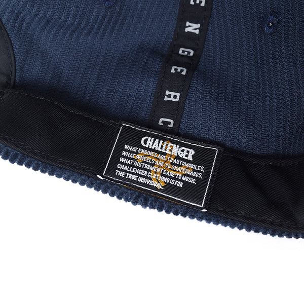 CHALLENGER - CORDUROY CAP - NAVY