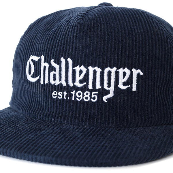 CHALLENGER - CORDUROY CAP - NAVY