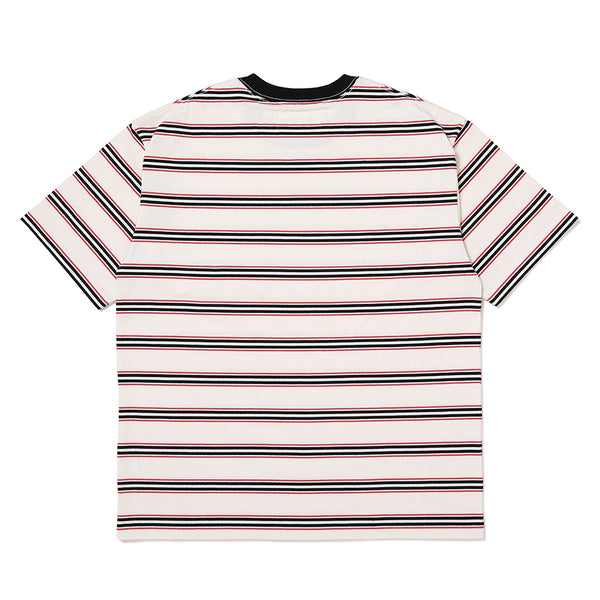 CHALLENGER - S/S AUTHENTIC BORDER TEE - WHITE