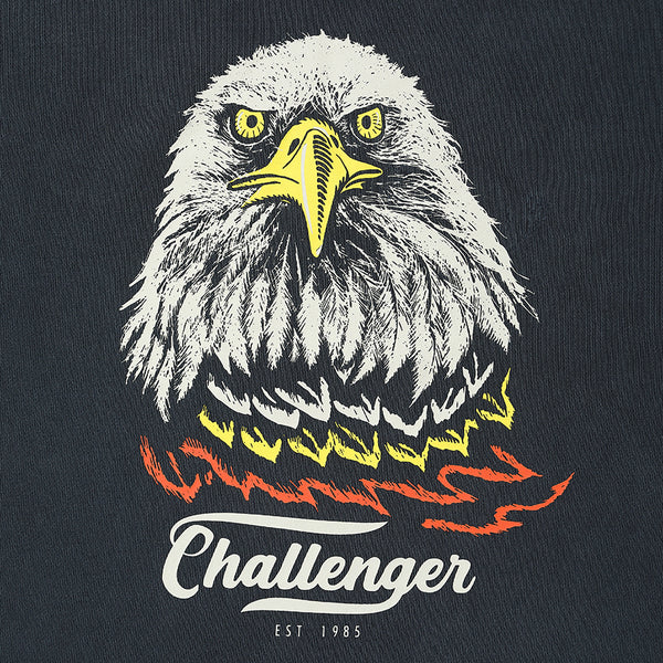 CHALLENGER - EAGLE C/N SWEAT - PEPPAR BLACK