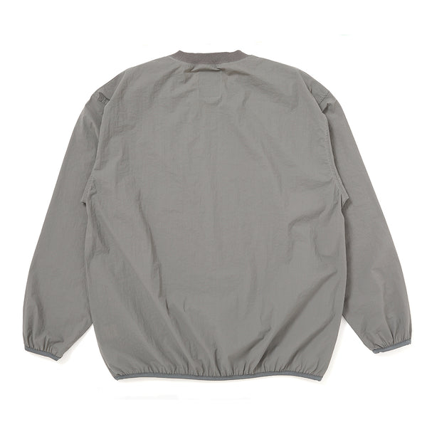 CHALLENGER - L/S NUMBERS WIND CREW - GRAY