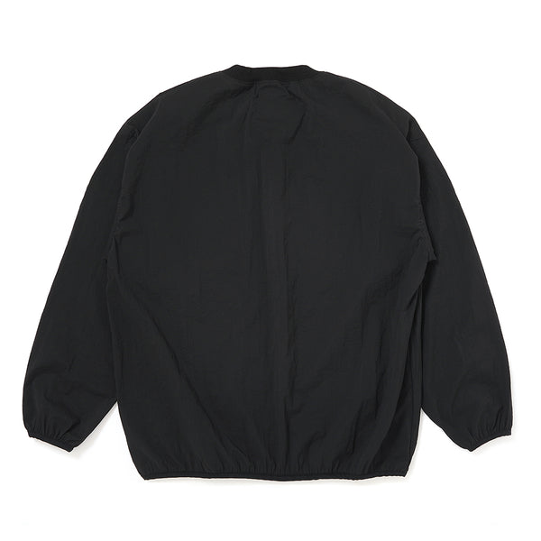 CHALLENGER - L/S NUMBERS WIND CREW - BLACK