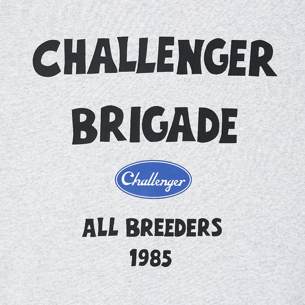CHALLENGER -BRIGADE ZIP HOODIE - GRAY