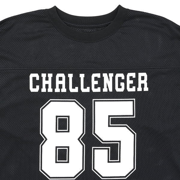 CHALLENGER - L/S NUMBERS DRY MESH TEE - BLACK