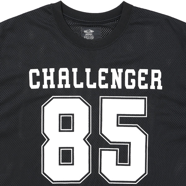 CHALLENGER - NUMBERS DRY MESH TEE - BLACK