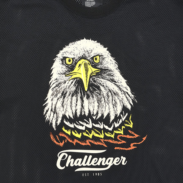 CHALLENGER - EAGLE DRY MESH TEE - BLACK