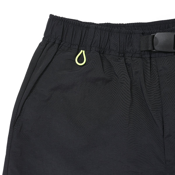 CHALLENGER - NYLON BASIC SHORTS - BLACK