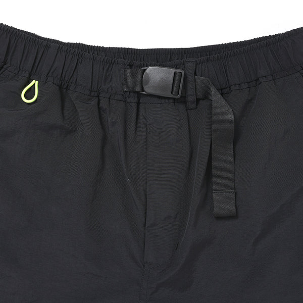 CHALLENGER - NYLON BASIC SHORTS - BLACK