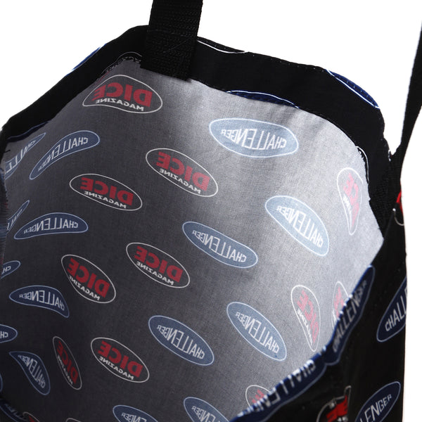 CHALLENGER - DICE TOTE BAG - BLACK