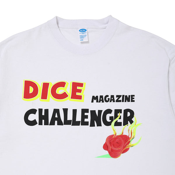 CHALLENGER - S/S DRY DICE TEE - WHITE