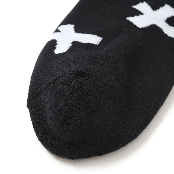 CHALLENGER - CROSS SOCKS - BLACK