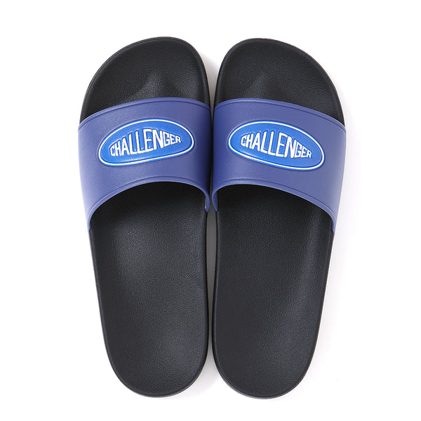 CHALLENGER - LOGO SANDALS - NAVY / BLACK