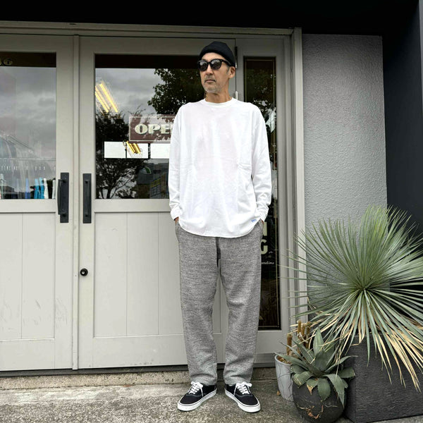 JACKMAN - GG SWEAT PEGTOP - HEATHER CHARCOAL