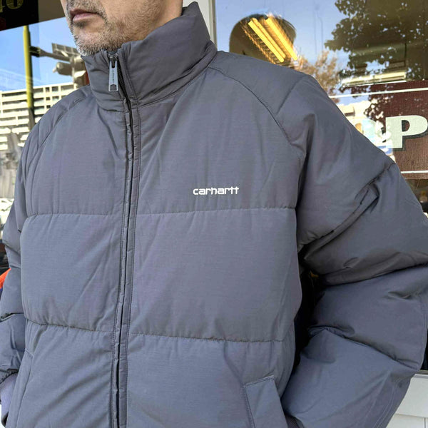 Carhartt WIP - NEBRASKA JACKET - PORPHRY / WHITE