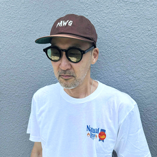 PAWG - HORROR LOGO BB CAP - BROWN