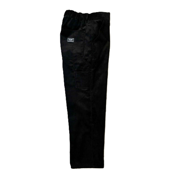 BIGMIKE - CORDUROY PAINTER EASY PANTS - BLACK