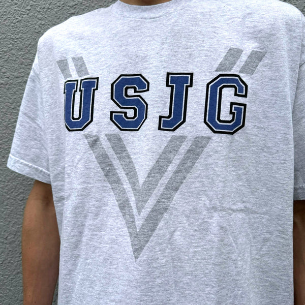 BLACK JAKS x MADE IN STANDARD - USJG TEE - ASH GRAY