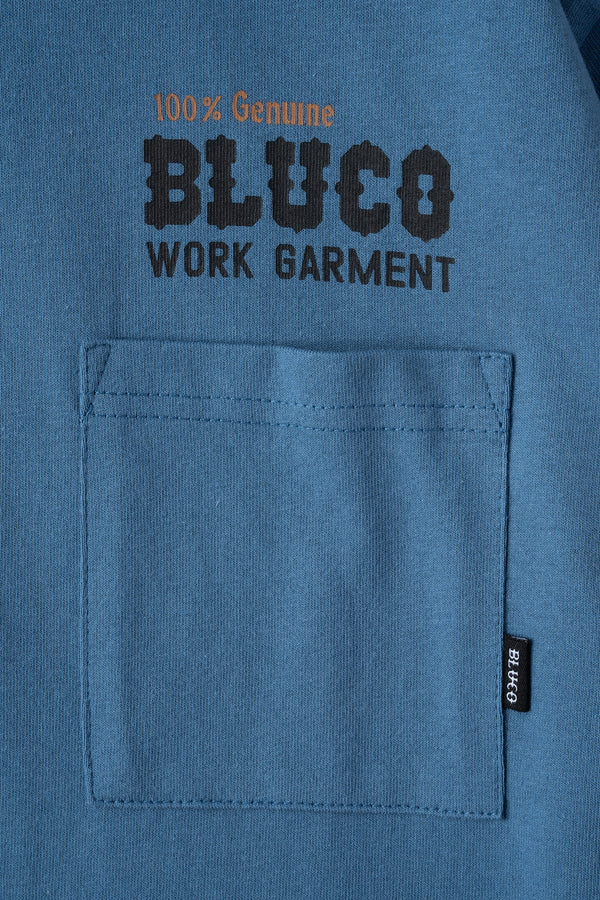 BLUCO - POCKET TEE BOLT - SLATE BLUE