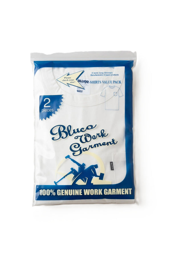 BLUCO - 2-PACK TEE - WHITE