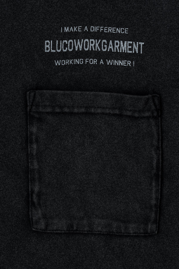 BLUCO - PIGMENT POCKET T-SHIRTS Ticket - BLACK