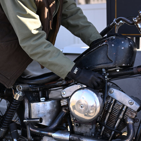 Lamp gloves × HWY - Utility glove Standard - Black