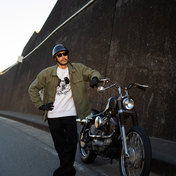 Early&Co - ORIGINAL STRAIGHT PANTS - BLACK