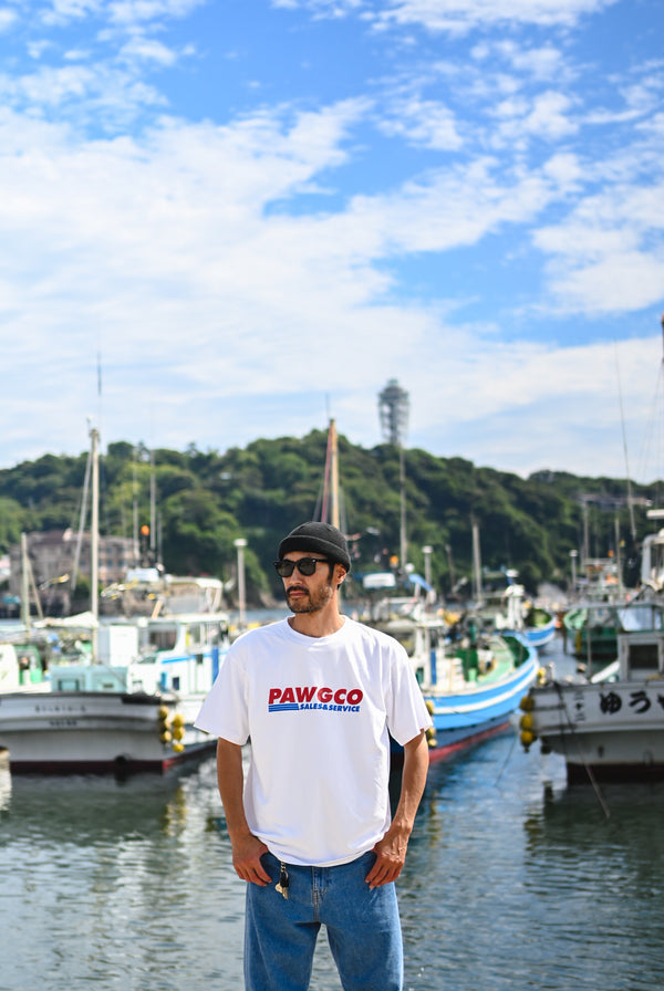 PAWG - PAWGCO TEE - WHITE / RED / BULE